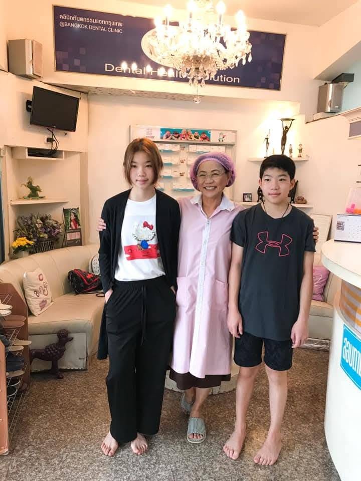 Happy patient at @Bangkok Dental